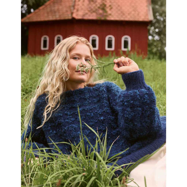 T-Pullover mit U-Boot-Ausschnitt Strickanleitung - Lana Grossa (Heft)