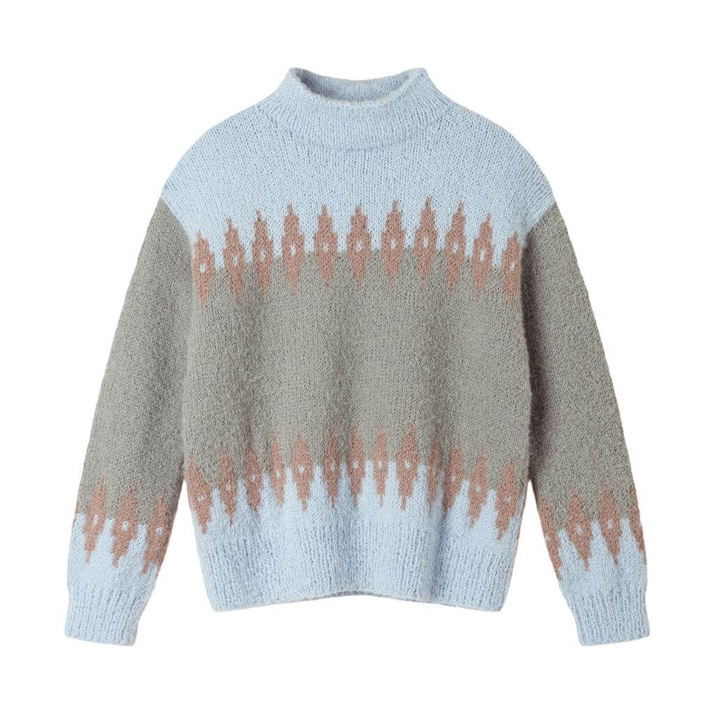 Pullover mit Jacquardmuster Modell 42 Strickanleitung - Lana Grossa (Heft)