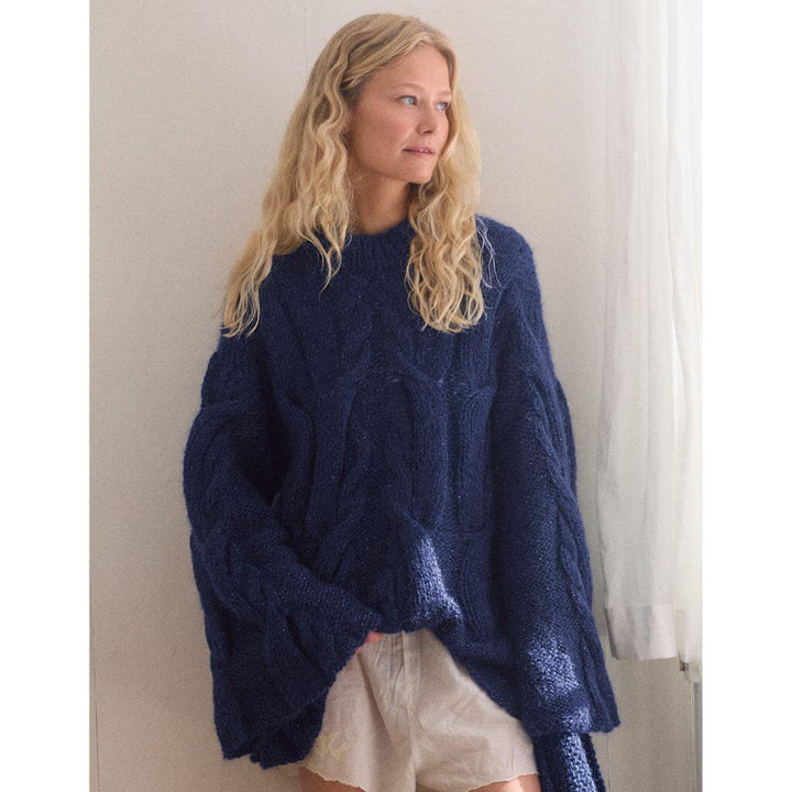 Zopfpullover in A-Linie Strickanleitung - Lana Grossa (Heft)