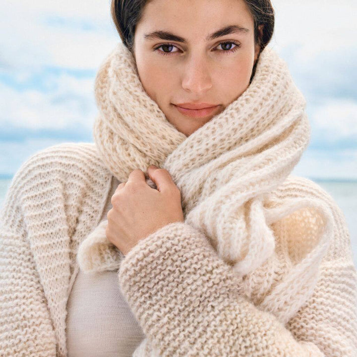 Lana Grossa Pattern Weicher Schal Strickanleitung - Lana Grossa (Heft) bei bei bei bei Lieblingsgarn