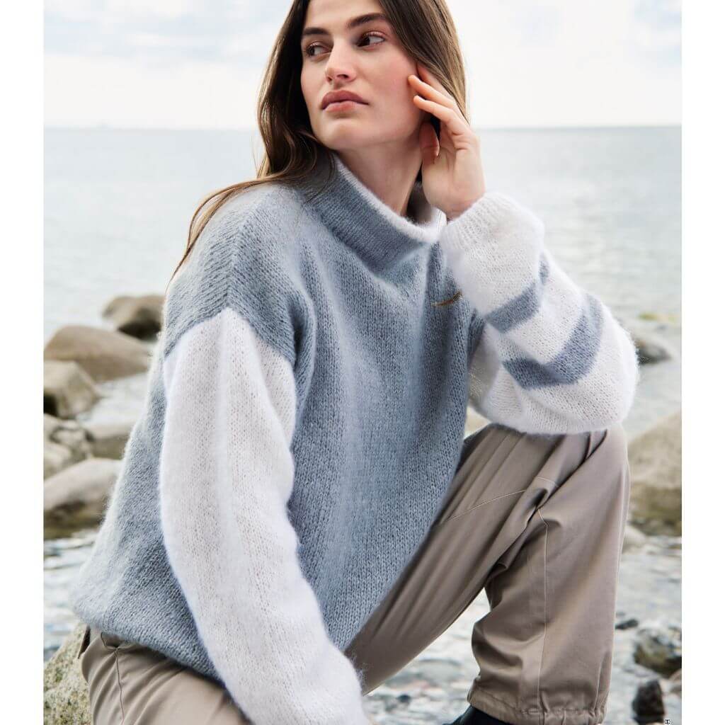 Lana Grossa Pattern Damen Pullover Strickanleitung - Lana Grossa (Heft) bei bei bei bei Lieblingsgarn
