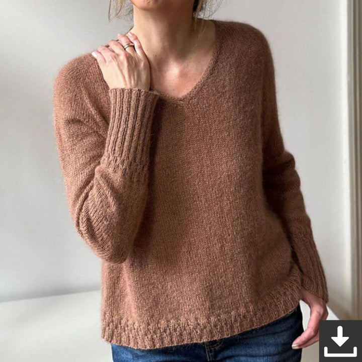 Christina Körber-Reith Pattern Momo Pullover Strickanleitung - Christina Körber-Reith (PDF) bei bei bei bei Lieblingsgarn