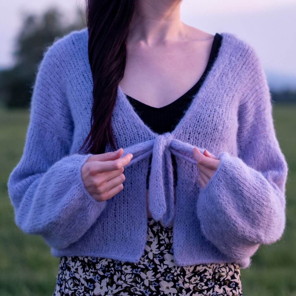 Wisteria Knitting Pattern Moonbow Cardigan Strickanleitung - Wisteria Knitting (PDF) bei bei bei bei Lieblingsgarn