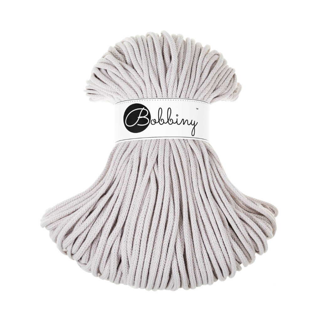 Bobbiny Premium Kordel 5mm x 100 Meter, Farbe Moonlight – Baumwolle bei Lieblingsgarn