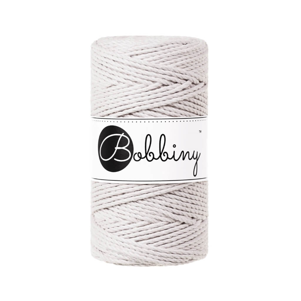 Bobbiny Makramee Garn 3mm gedreht, Farbe Moonlight – Baumwolle bei Lieblingsgarn