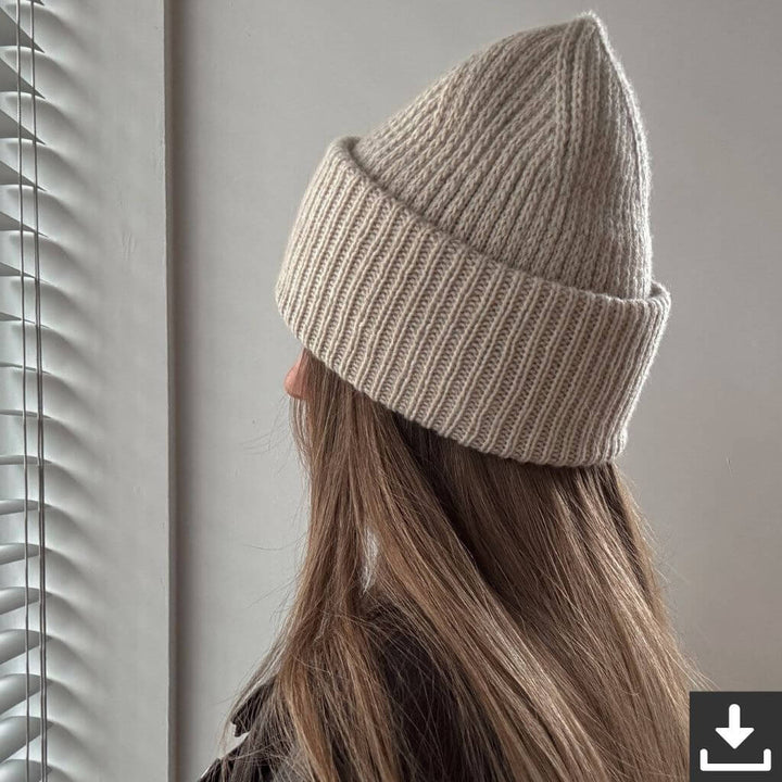 Morecaknit Pattern Mütze Chantal Beanie Strickanleitung - Morecaknit (PDF) bei bei bei bei bei bei bei bei Lieblingsgarn