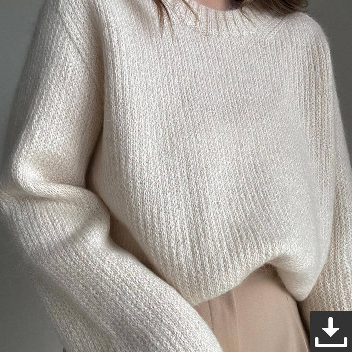 Morecaknit Chantal Sweater Strickanleitung - Morecaknit (PDF) bei bei bei bei Lieblingsgarn