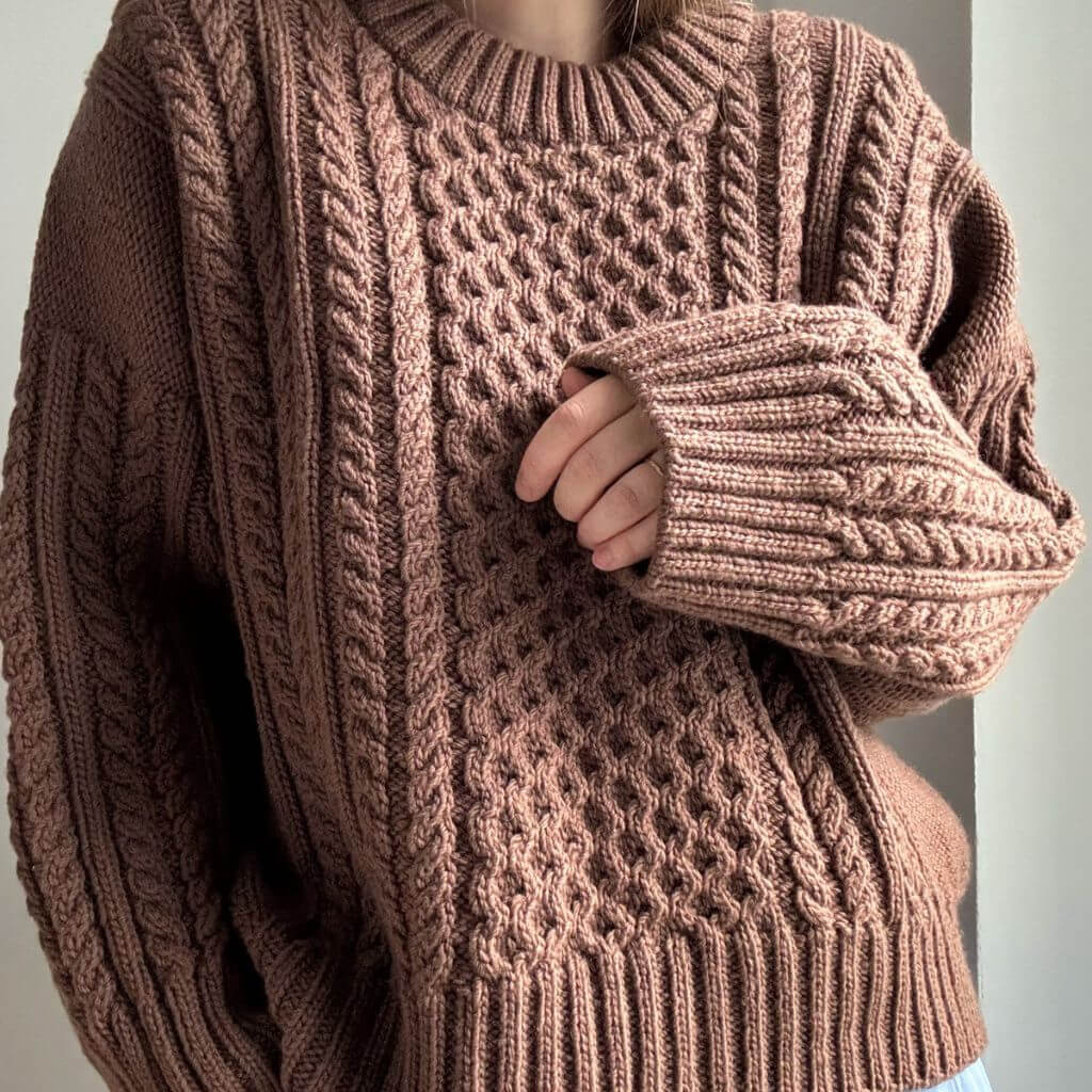 Morecaknit Pattern Ninon Pullover Strickanleitung - Morecaknit (PDF) bei bei bei bei Lieblingsgarn