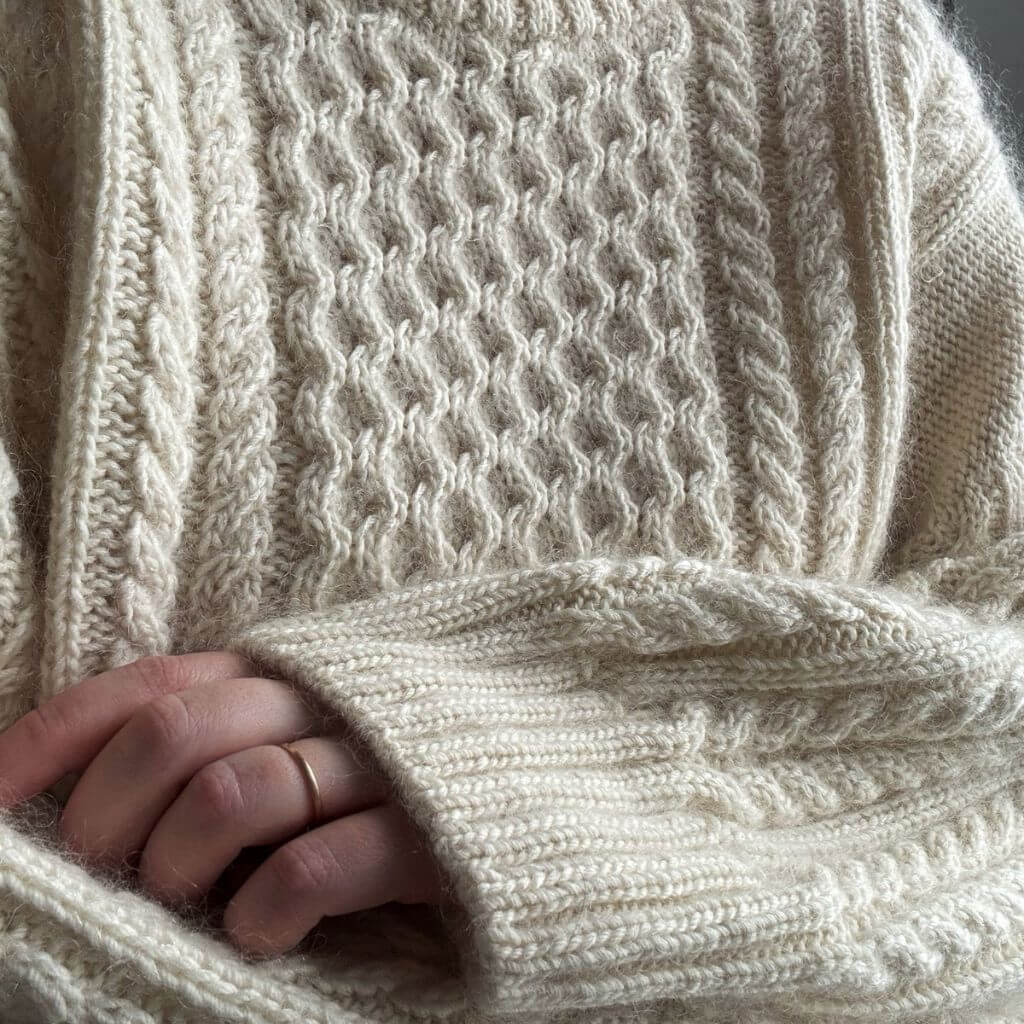 Morecaknit Pattern Ninon Pullover Strickanleitung - Morecaknit (PDF) bei bei bei bei Lieblingsgarn