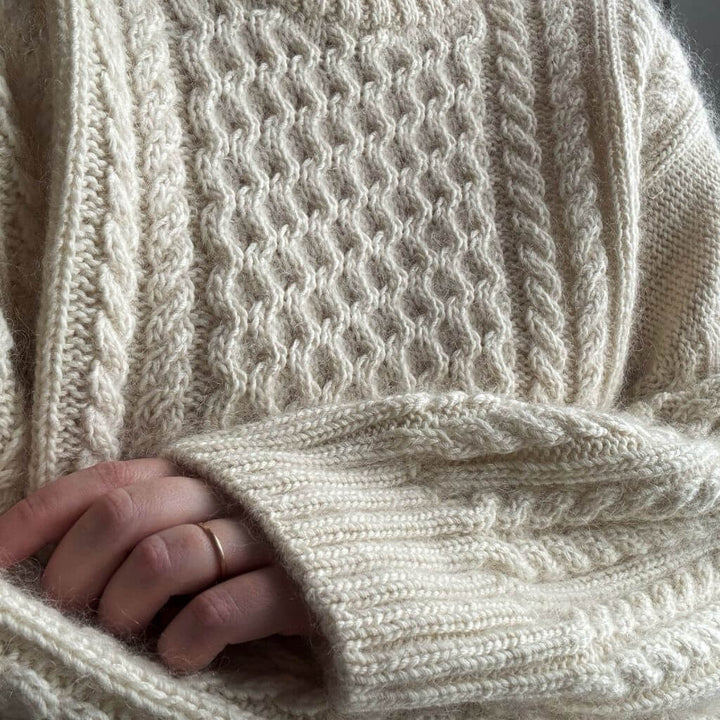 Morecaknit Pattern Ninon Pullover Strickanleitung - Morecaknit (PDF) bei bei bei bei Lieblingsgarn