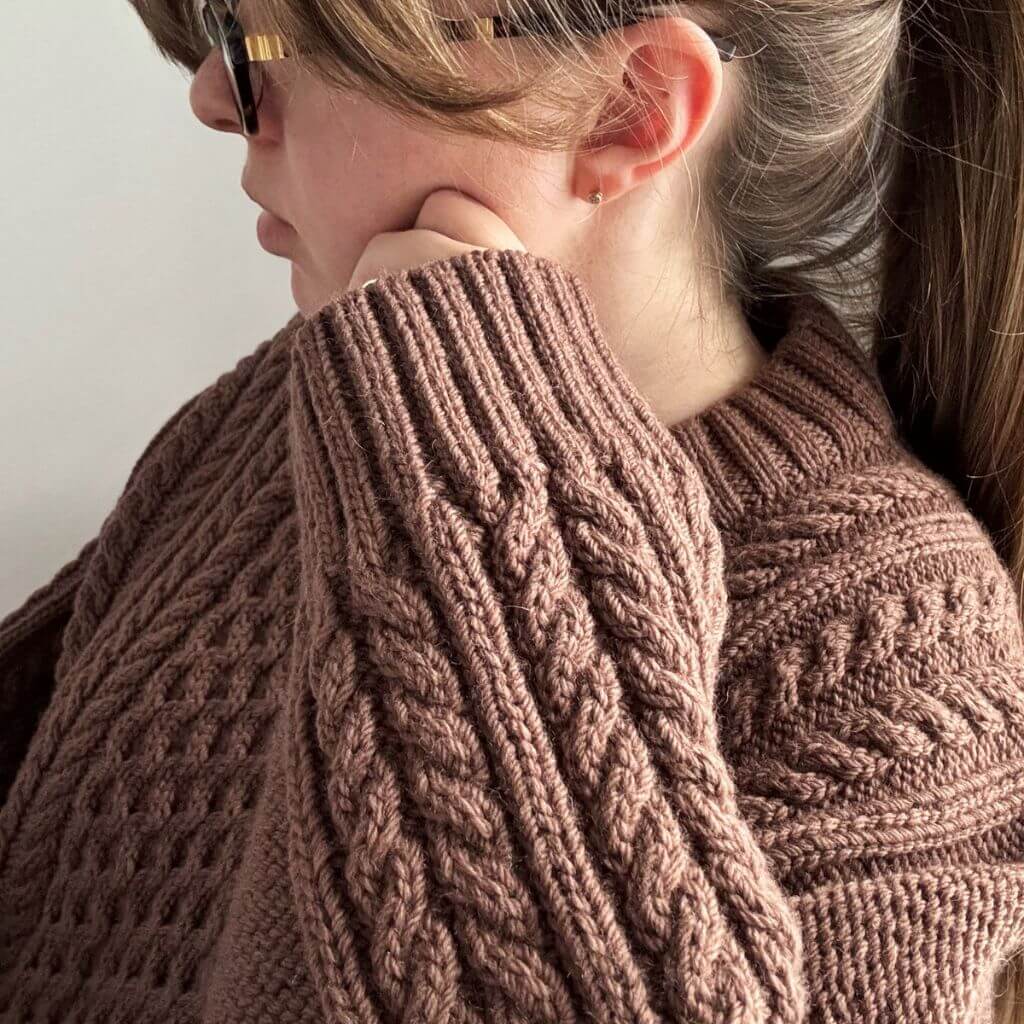 Morecaknit Pattern Ninon Pullover Strickanleitung - Morecaknit (PDF) bei bei bei bei Lieblingsgarn