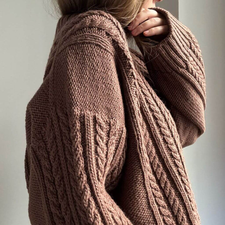 Morecaknit Pattern Ninon Pullover Strickanleitung - Morecaknit (PDF) bei bei bei bei Lieblingsgarn