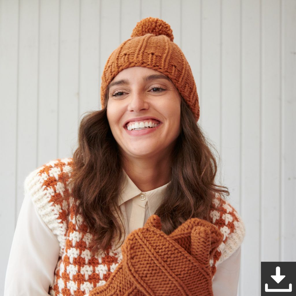 Lana Grossa Pattern Damenmütze Strickanleitung - Lana Grossa (PDF) bei bei bei bei Lieblingsgarn