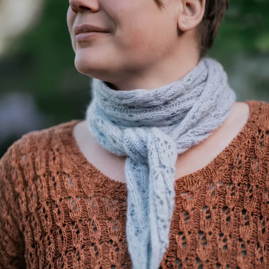 Appelbanne Design Pattern Schal Mukula Scarf Strickanleitung - Appelbanne Design (PDF) bei bei bei bei Lieblingsgarn