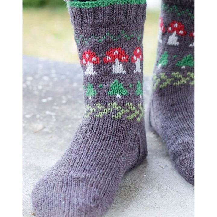 Drops Design Pattern Socken Mushroom Season Socks Strickanleitung - Drops (PDF) bei bei bei bei bei bei bei bei Lieblingsgarn
