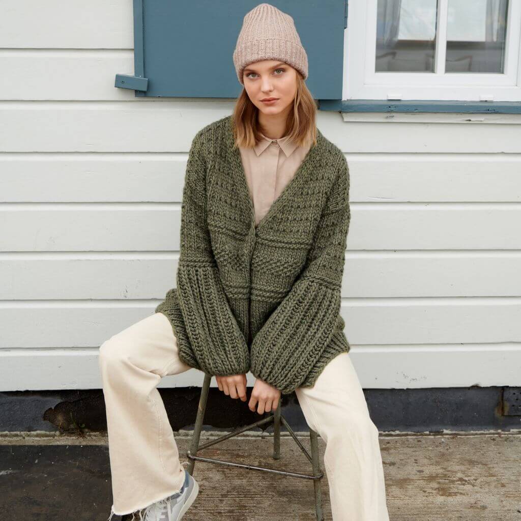 Lana Grossa Pattern Mustermix Jacke Strickset - Lana Grossa (PDF) bei bei bei bei bei bei Lieblingsgarn