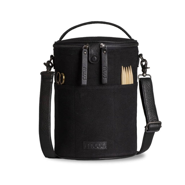 muud Canvas Saturn XL, Farbe Black – Baumwolle bei Lieblingsgarn