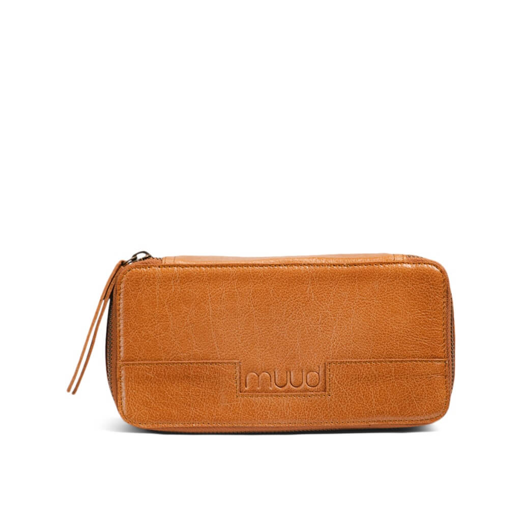 muud Hope - Lederetui, Farbe Whisky – Leder bei Lieblingsgarn