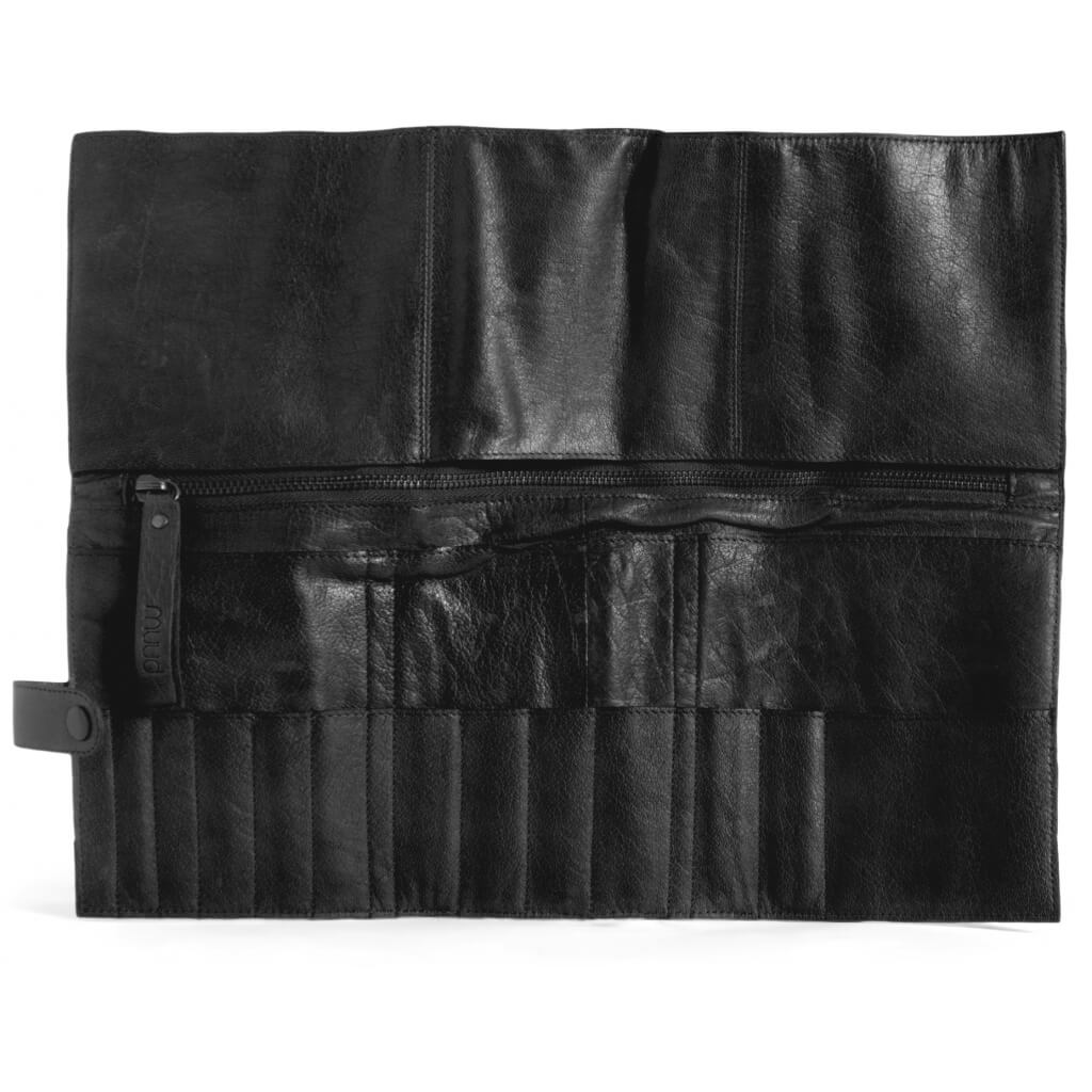 muud Stockholm - Ledertasche für Nadelsysteme, Farbe Black – Leder bei Lieblingsgarn