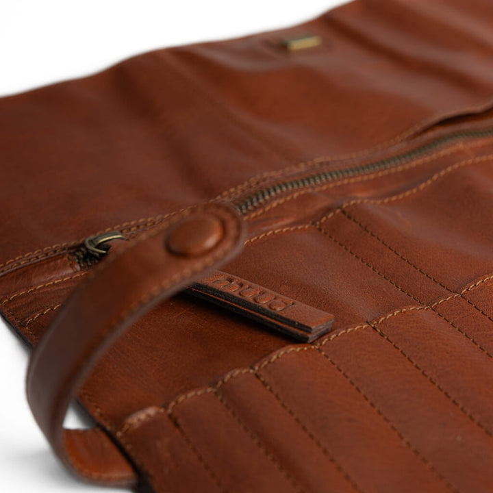 muud Stockholm - Ledertasche für Nadelsysteme bei bei bei bei bei bei bei bei Lieblingsgarn