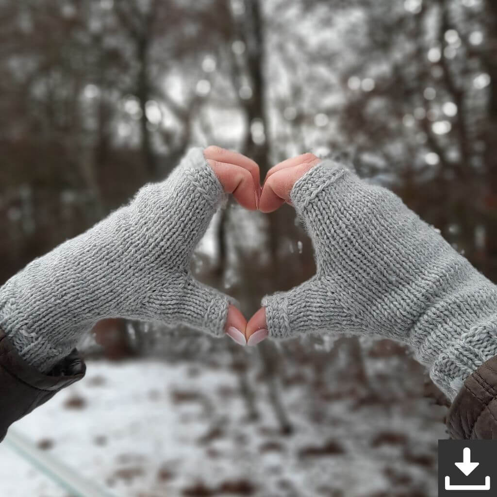 Nadelmelodie Leni Workers Mitts Strickanleitung - Nadelmelodie (PDF) bei bei bei bei Lieblingsgarn