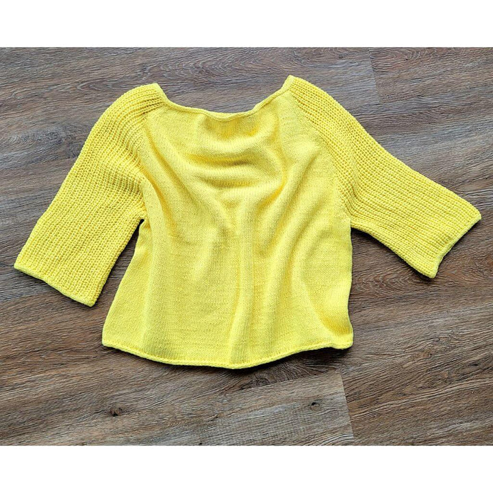 Nadelmelodie Pattern Sunny Spring Sweater Strickanleitung - Nadelmelodie (PDF) bei bei bei bei Lieblingsgarn