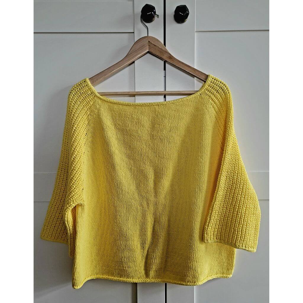 Nadelmelodie Pattern Sunny Spring Sweater Strickanleitung - Nadelmelodie (PDF) bei bei bei bei Lieblingsgarn