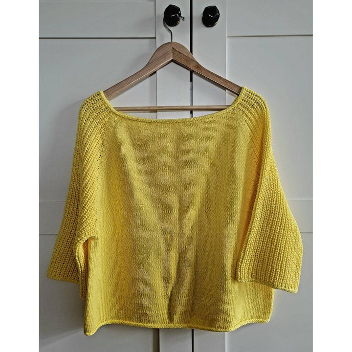 Nadelmelodie Pattern Sunny Spring Sweater Strickanleitung - Nadelmelodie (PDF) bei bei bei bei Lieblingsgarn