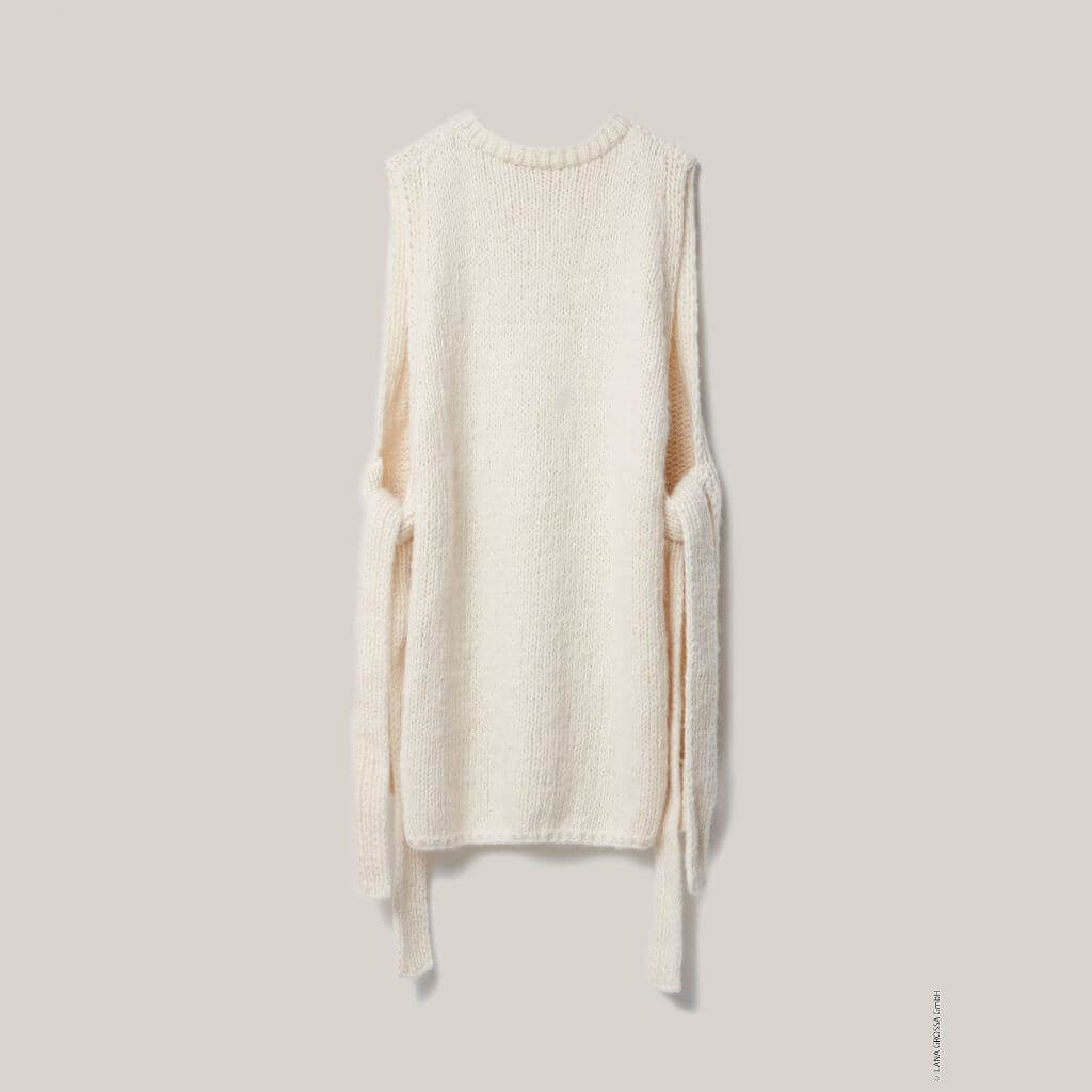 Lana Grossa Pattern Langer Slipover Strickanleitung - Lana Grossa (PDF) bei bei bei bei Lieblingsgarn