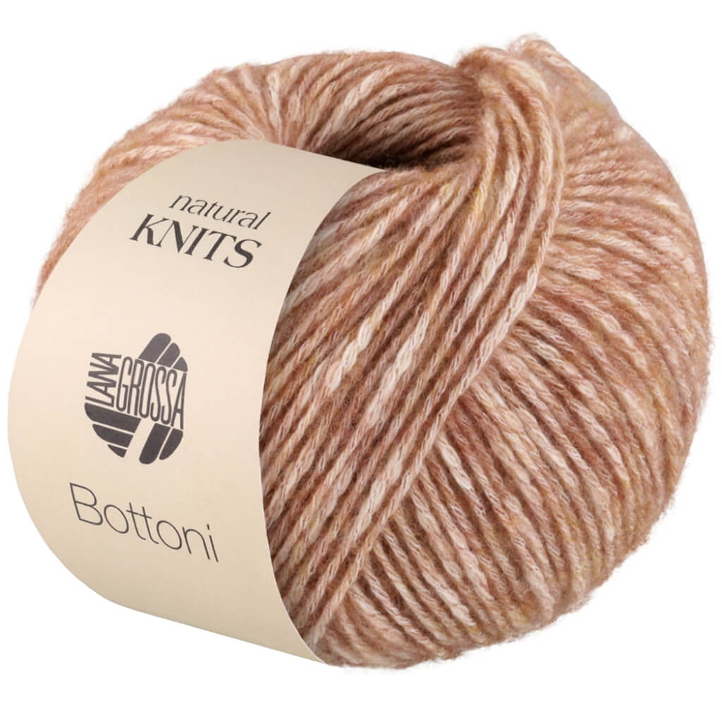 Lana Grossa Bottoni, Farbe 1 Camel/Creme bei Lieblingsgarn