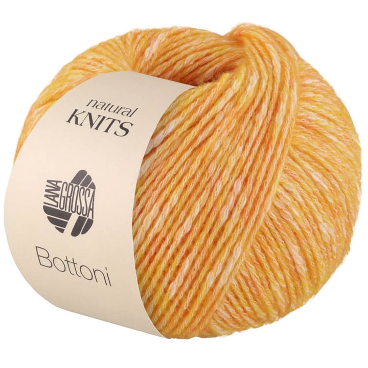Lana Grossa Bottoni, Farbe 2 Gelb/Orange/Creme bei Lieblingsgarn