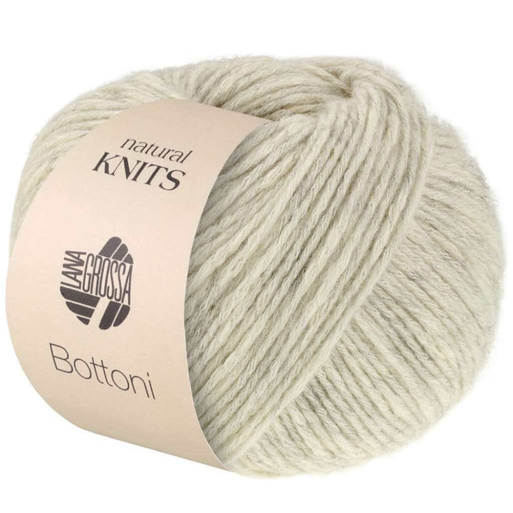 Lana Grossa Bottoni, Farbe 18 Grège/Creme bei Lieblingsgarn