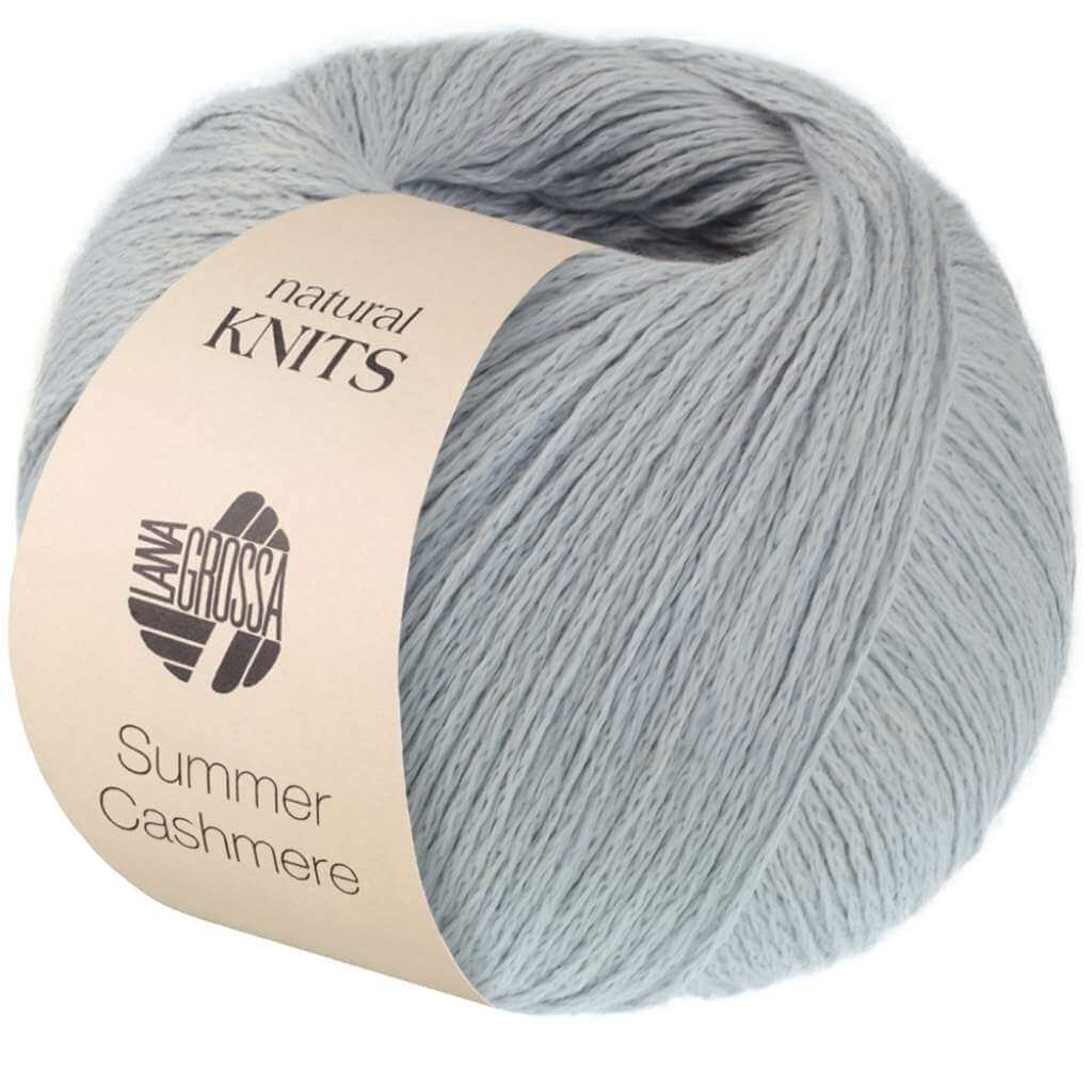 Lana Grossa Summer Cashmere, Farbe 22 Lichtblau – Baumwolle und Kaschmir bei Lieblingsgarn