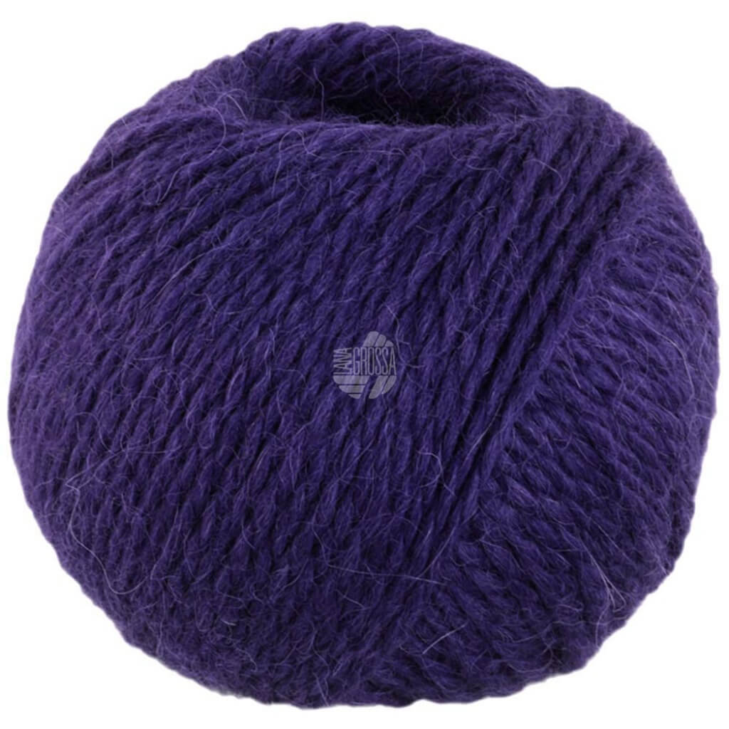 Lana Grossa Natural Lama Chunky, Farbe 6 Marine – Lama bei Lieblingsgarn