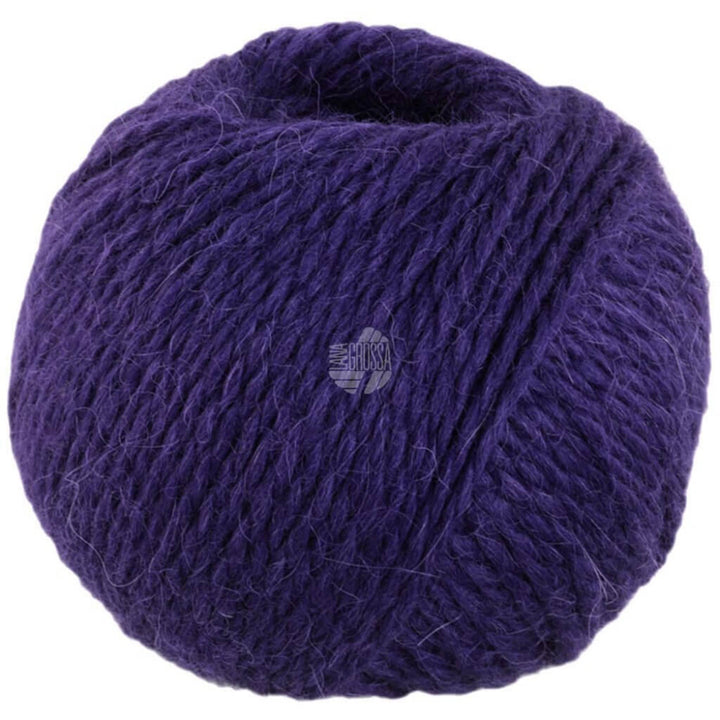 Lana Grossa Natural Lama Chunky, Farbe 6 Marine – Lama bei Lieblingsgarn