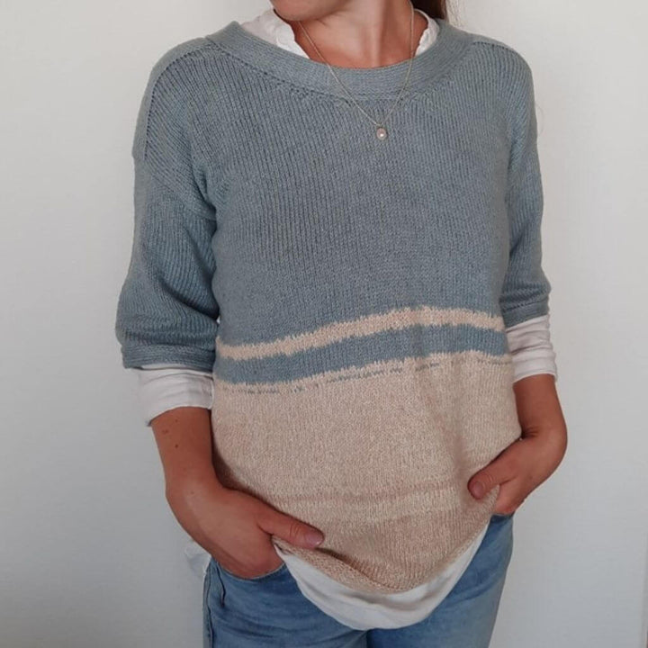 Nadelmelodie Pullover No Fluff Sweater Strickanleitung - Nadelmelodie (PDF) bei bei bei bei Lieblingsgarn