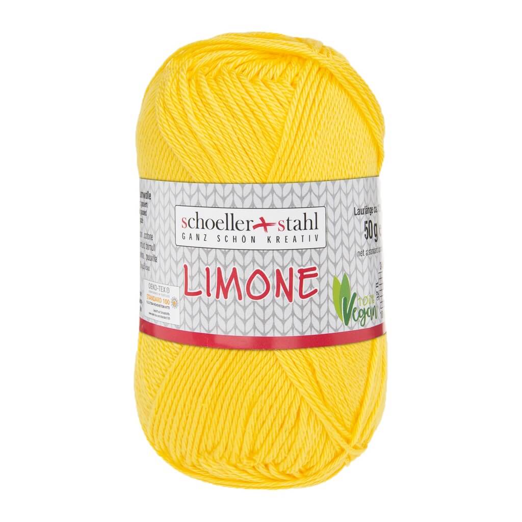 Schoeller + Stahl 4 - Honig Schoeller + Stahl Limone 50g - Baumwollgarn Lieblingsgarn