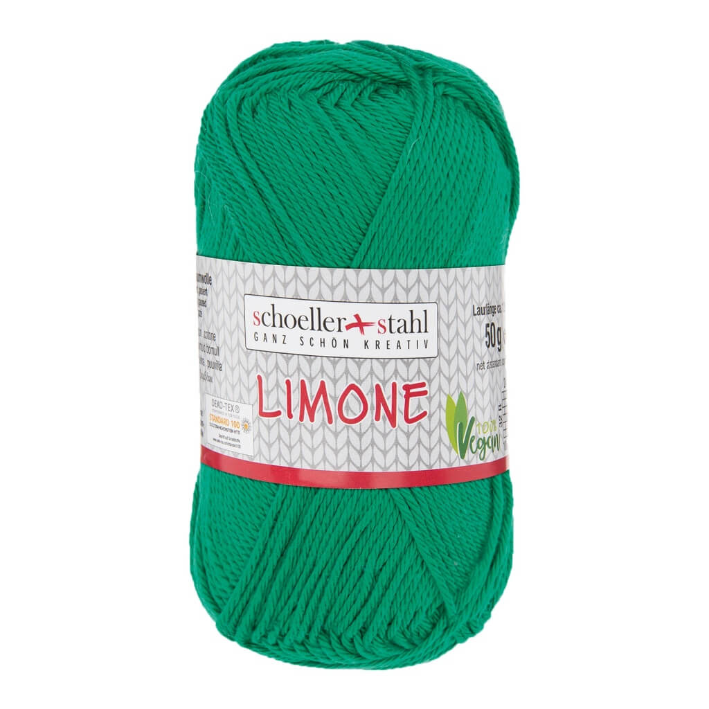 Schoeller + Stahl 15 - Gras Schoeller + Stahl Limone 50g - Baumwollgarn Lieblingsgarn