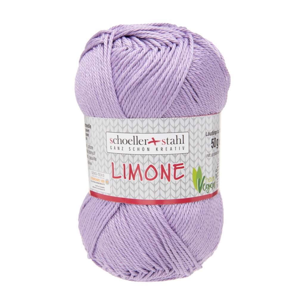 Schoeller + Stahl 177 - Flieder Schoeller + Stahl Limone 50g - Baumwollgarn Lieblingsgarn