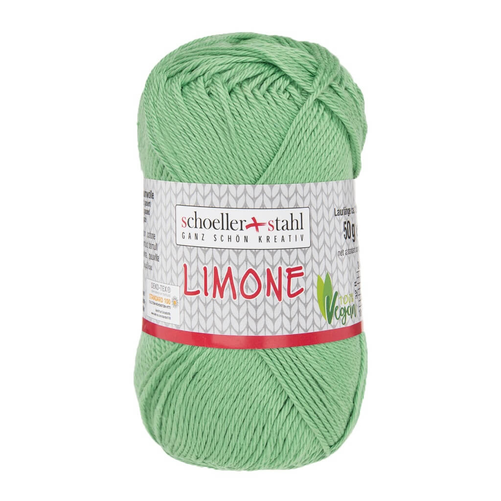 Schoeller + Stahl 99 - Apfel Schoeller + Stahl Limone 50g - Baumwollgarn Lieblingsgarn