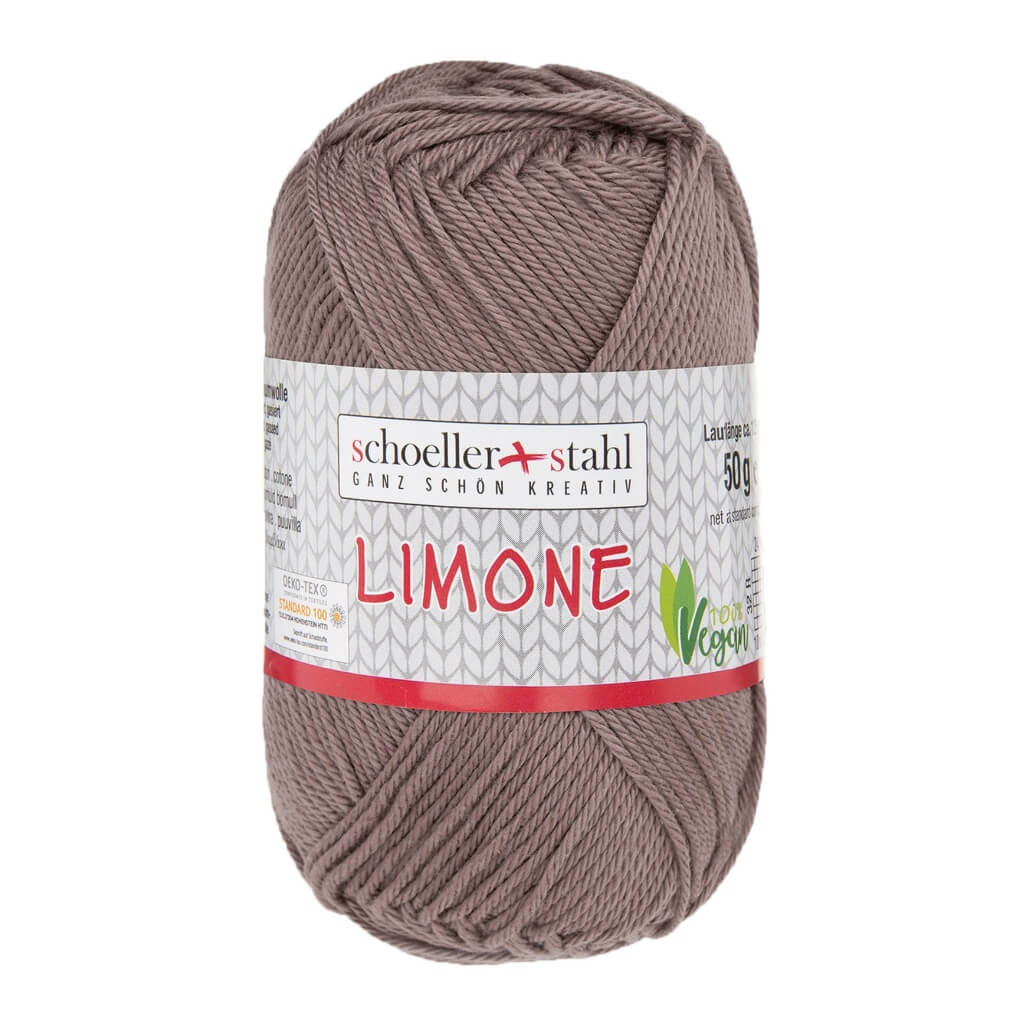Schoeller + Stahl 129 - Mokka Schoeller + Stahl Limone 50g - Baumwollgarn Lieblingsgarn