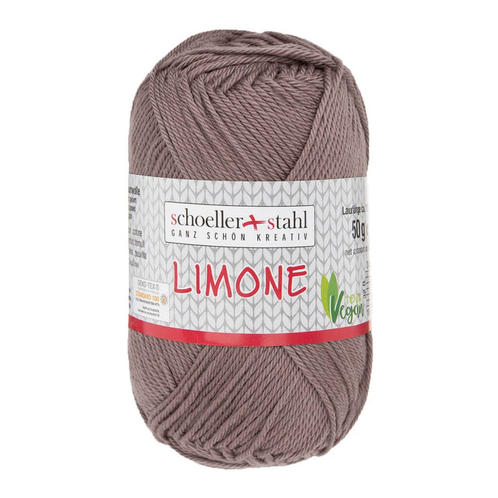 Schoeller + Stahl 129 - Mokka Schoeller + Stahl Limone 50g - Baumwollgarn Lieblingsgarn