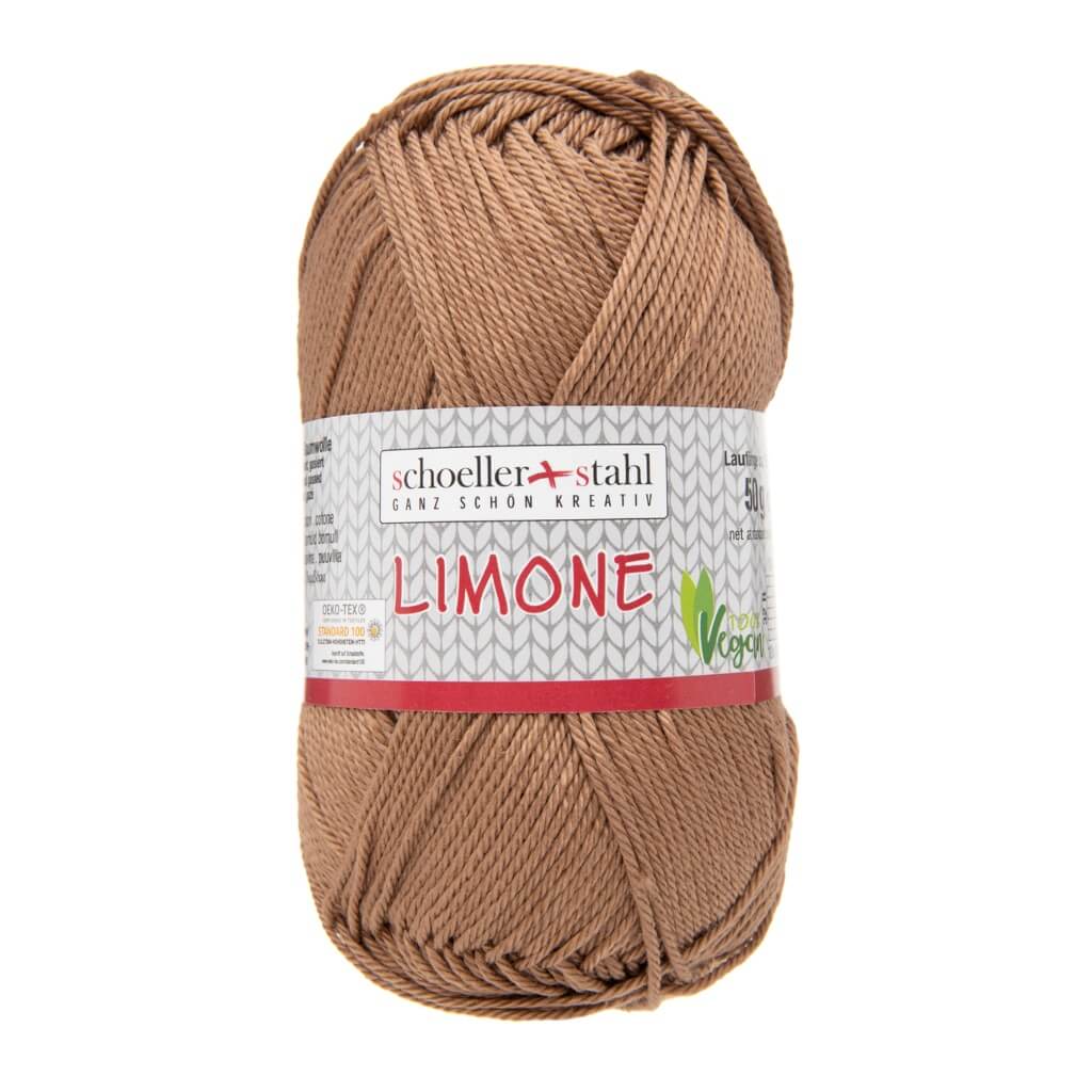 Schoeller + Stahl 179 - Marone Schoeller + Stahl Limone 50g - Baumwollgarn Lieblingsgarn