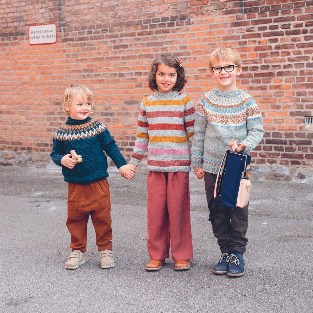 Sandnes Garn Pattern Kinder Pullover Nord Strickanleitung - Sandnes Garn (PDF) bei bei bei bei bei bei bei Lieblingsgarn