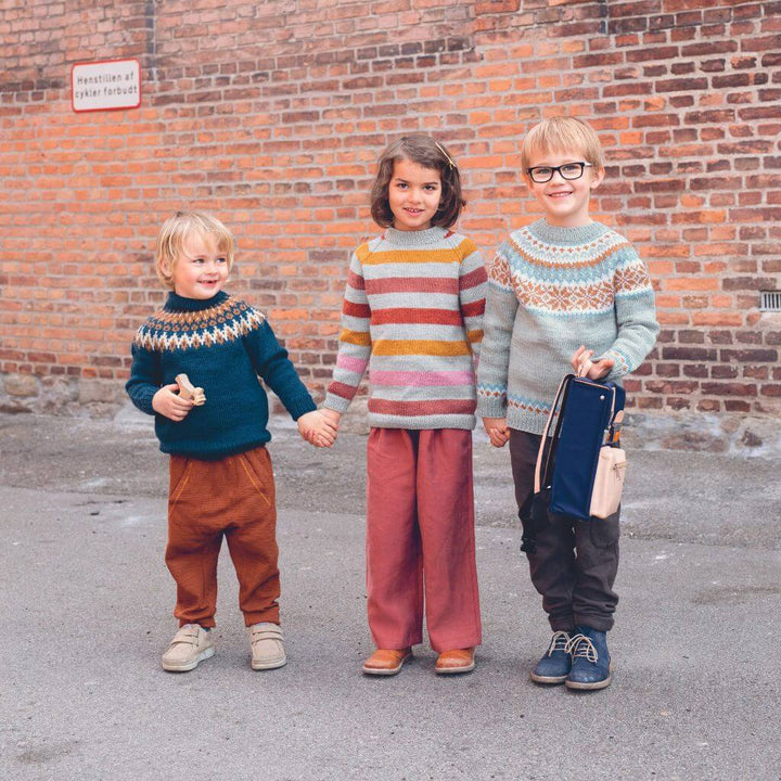 Sandnes Garn Pattern Kinder Pullover Nord Strickanleitung - Sandnes Garn (PDF) bei bei bei bei bei bei bei Lieblingsgarn