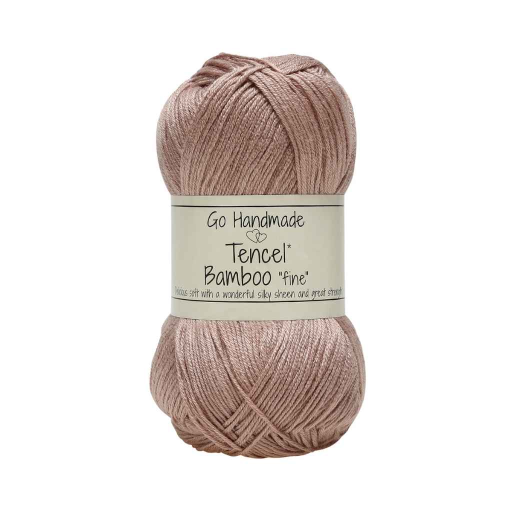 Go Handmade Tencel Bamboo "fine", Farbe Nude Beige – Bambus und Tencel bei Lieblingsgarn