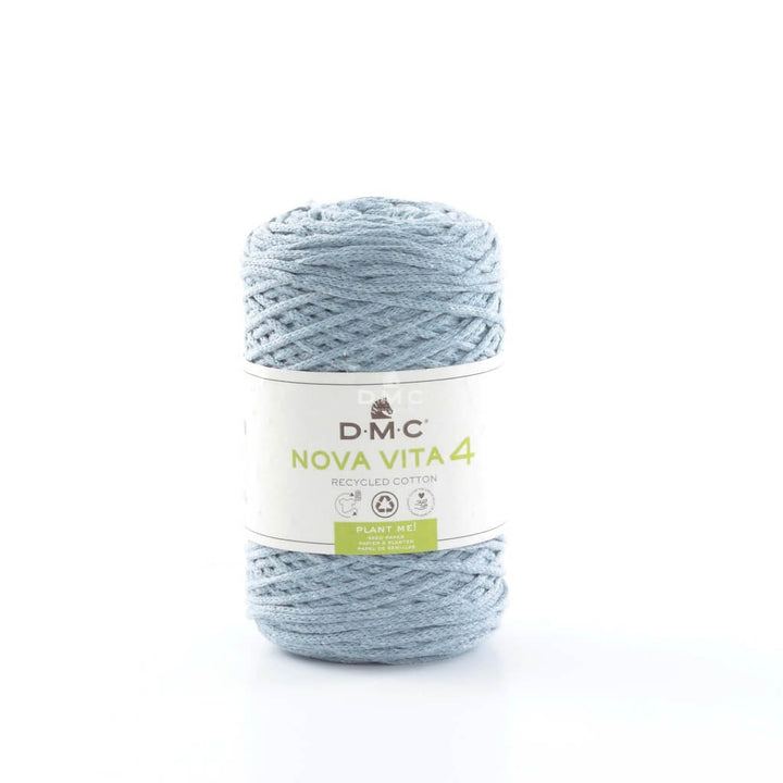 DMC Nova Vita 4 - Makramee Garn, Farbe 7 Blue Denim – Baumwolle und Polyester bei Lieblingsgarn