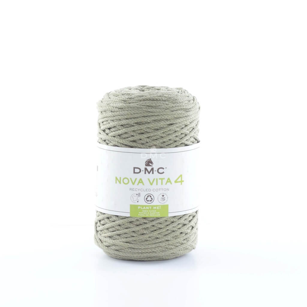 DMC Nova Vita 4 - Makramee Garn, Farbe 8 Kaki Clair – Baumwolle und Polyester bei Lieblingsgarn