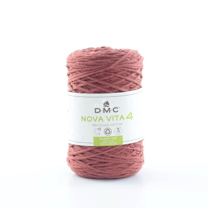 DMC Nova Vita 4 - Makramee Garn, Farbe 105 Rouille – Baumwolle und Polyester bei Lieblingsgarn