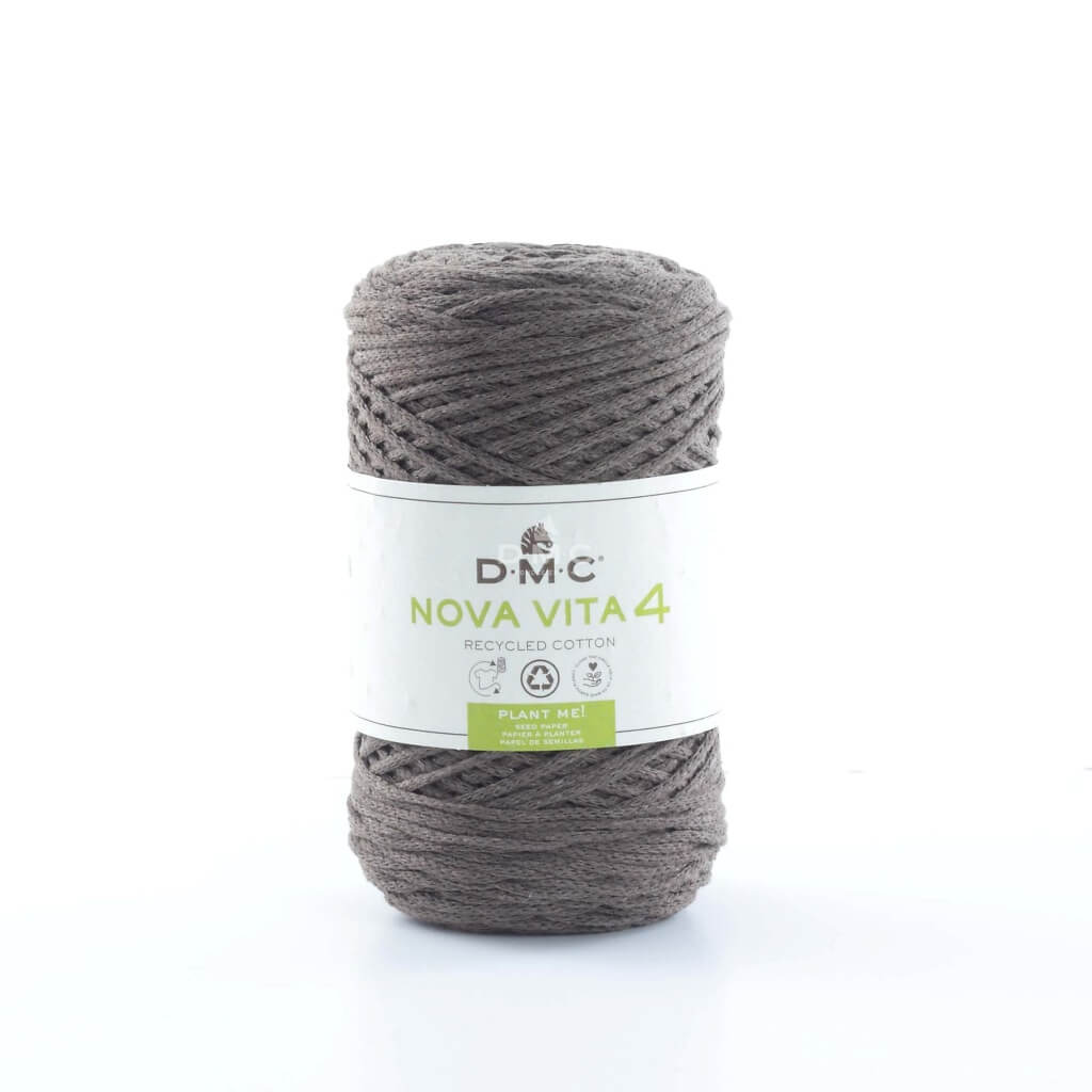 DMC Nova Vita 4 - Makramee Garn, Farbe 112 Marron – Baumwolle und Polyester bei Lieblingsgarn